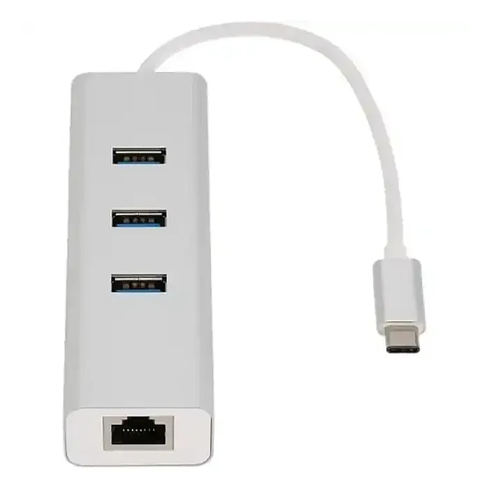 Type-c multifunction Gigabit Lan Adapter with 3 port USB 3.0...